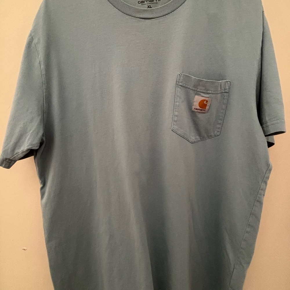 Carhartt WIP Light Blue Short Sleeve Tee